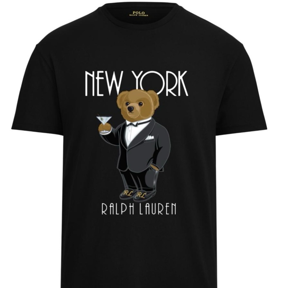 Men’s Polo Ralph Lauren custom Bear T-Shirt